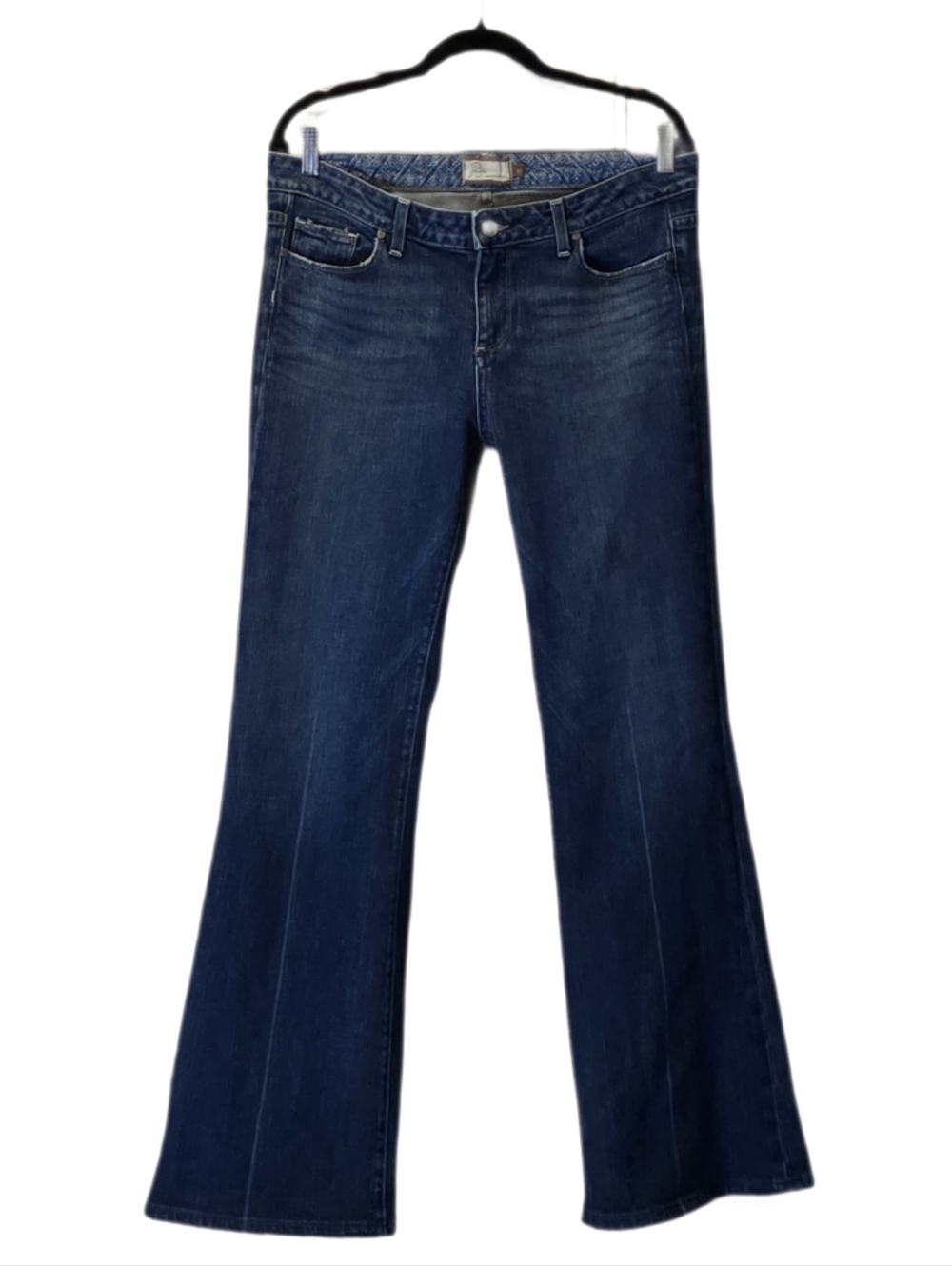 VINTAGE Paige Premium Denim Robertson Flare Jeans - Y2K Boho Size 32